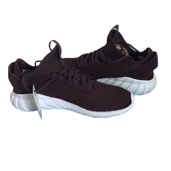 Adidas Tubular Doom Sock Burgundy Shoes main image 5